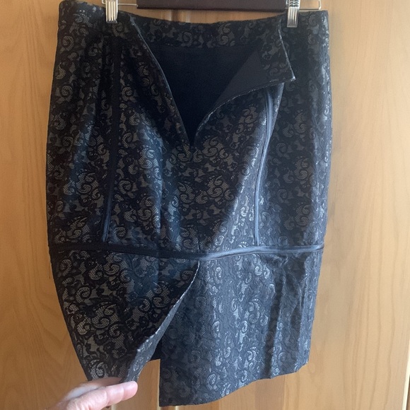 Womens black laced skirt size 14 from Tristan - Picture 3 of 6